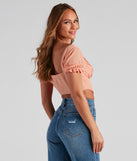 With fun and flirty details, If You Pleats Crepe Bustier shows off your unique style for a trendy outfit for the summer season!