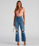 With fun and flirty details, If You Pleats Crepe Bustier shows off your unique style for a trendy outfit for the summer season!