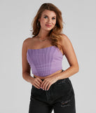With fun and flirty details, Happily Glam Ever After Corset shows off your unique style for a trendy outfit for the summer season!
