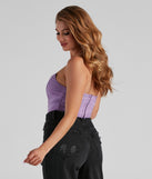 With fun and flirty details, Happily Glam Ever After Corset shows off your unique style for a trendy outfit for the summer season!