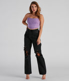 With fun and flirty details, Happily Glam Ever After Corset shows off your unique style for a trendy outfit for the summer season!