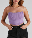 With fun and flirty details, Happily Glam Ever After Corset shows off your unique style for a trendy outfit for the summer season!