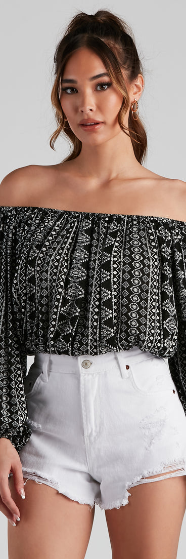 Bohemian Darling Geometric Top is a fire pick to create 2023 festival outfits, concert dresses, outfits for raves, or to complete your best party outfits or clubwear!