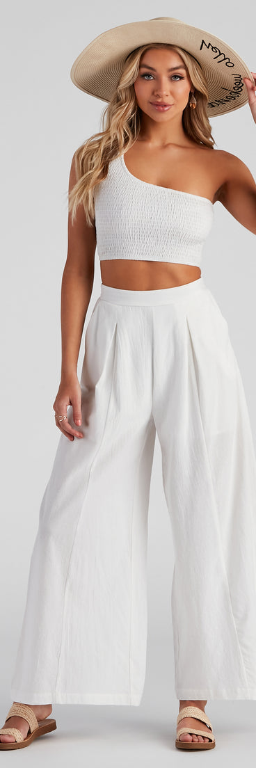 Get Together Smocked Crop Top is a trendy pick to create 2023 festival outfits, festival dresses, outfits for concerts or raves, and complete your best party outfits!