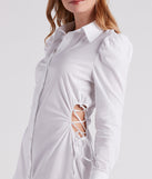 Whether fitted or flowy, the Stylish Surprise Lattice Side Tunic Top is a long-sleeve top that offers endless styling options as a layer or a standalone piece to elevate your outfit for the season.