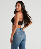 With fun and flirty details, All The Trendy Vibes Bra Top shows off your unique style for a trendy outfit for the summer season!