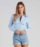 With fun and flirty details, Button Things Up Corset Top shows off your unique style for a trendy outfit for the summer season!