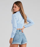 With fun and flirty details, Button Things Up Corset Top shows off your unique style for a trendy outfit for the summer season!