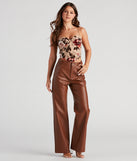 With fun and flirty details, Stunning Details Floral Bustier shows off your unique style for a trendy outfit for the summer season!