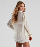 With fun and flirty details, Drinks On The Beach Crepe Top shows off your unique style for a trendy outfit for the summer season!