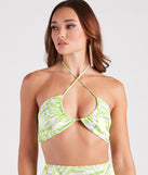 With fun and flirty details, Call Of The Wild Satin Zebra Bandeau Top shows off your unique style for a trendy outfit for the summer season!