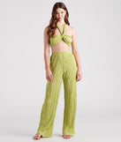 With fun and flirty details, Island Guru Pleated Bandeau Top shows off your unique style for a trendy outfit for the summer season!