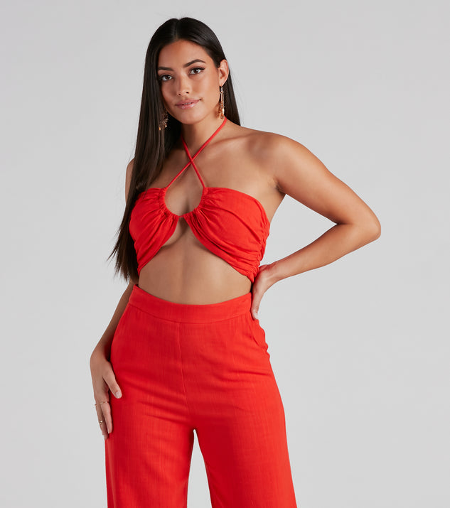 Worth It Linen Tube Top is a fire pick to create 2023 festival outfits, concert dresses, outfits for raves, or to complete your best party outfits or clubwear!