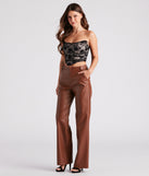 With fun and flirty details, Love Me In Lace Mesh Corset Top shows off your unique style for a trendy outfit for the summer season!