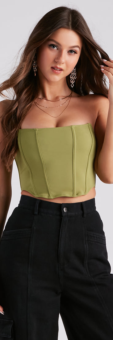 Meant To Be Lace Up Corset Top is a trendy pick to create 2023 festival outfits, festival dresses, outfits for concerts or raves, and complete your best party outfits!