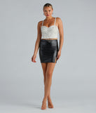 With fun and flirty details, the I'm The Catch Sequin Rhinestone Fringe Bustier shows off your unique style for a trendy outfit for the spring or summer season!