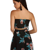 Lovely In Floral Crop Top
