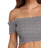 Why You Plaid Top