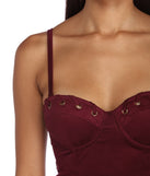 Hard To Get Bustier Top