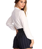 Looking Fresh Chiffon Bodysuit