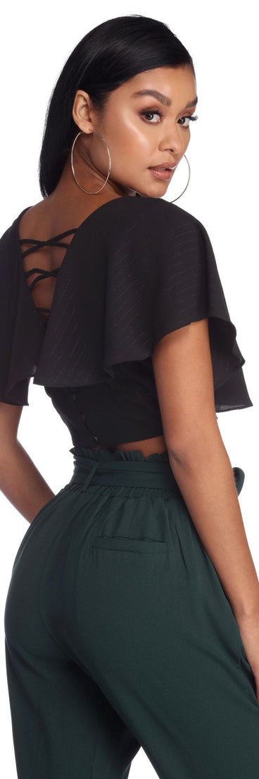 Flutter With Flattery Crop Top