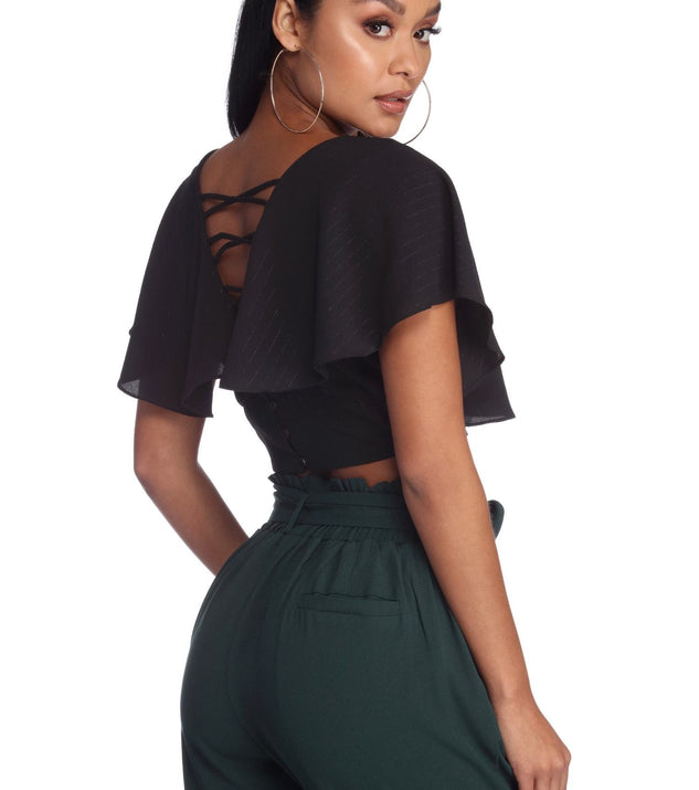 Flutter With Flattery Crop Top