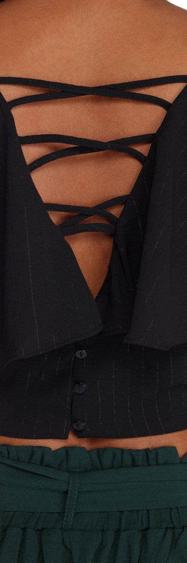 Flutter With Flattery Crop Top