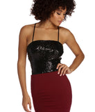 Reign & Shine Sequin Bodysuit