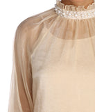 Glam Embellishments Blouse
