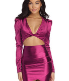 Hot Mami Neon Crop Top
