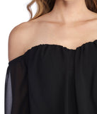 With fun and flirty details, Feelin' Bubbly Chiffon Top shows off your unique style for a trendy outfit for the summer season!