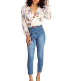 Sweet Intentions Wrap Blouse