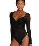 With fun and flirty details, What An Angel Bustier Bodysuit shows off your unique style for a trendy outfit for the summer season!