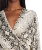In Style Wrap Top