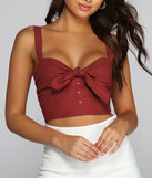 Ties That Bind Crop Top