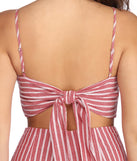 With fun and flirty details, Stunt On Them In Stripes Top shows off your unique style for a trendy outfit for the summer season!