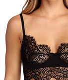 With fun and flirty details, Love In Lace Bustier shows off your unique style for a trendy outfit for the summer season!