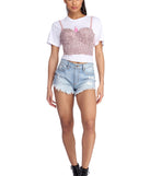 With fun and flirty details, Feeling Fine In Rhine Bustier Top shows off your unique style for a trendy outfit for the summer season!
