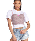 Feeling Fine In Rhine Bustier Top is a trendy pick to create 2023 festival outfits, festival dresses, outfits for concerts or raves, and complete your best party outfits!