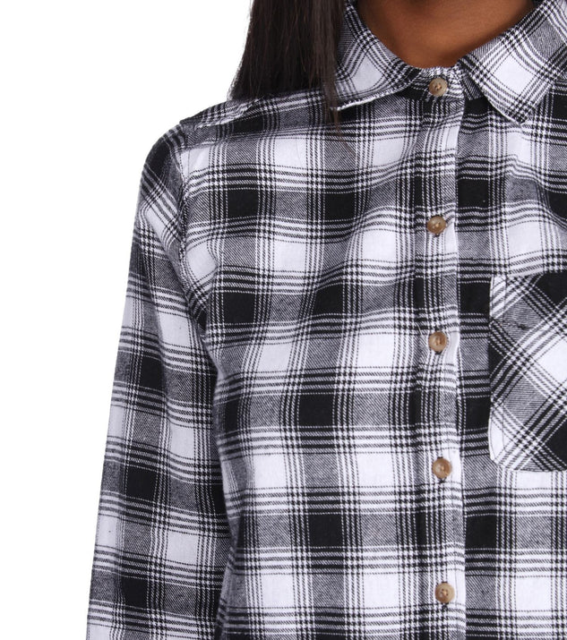 Plaid For Keeps Button Up Shirt