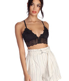 With fun and flirty details, Social Butterfly Lace Crop Top shows off your unique style for a trendy outfit for the summer season!