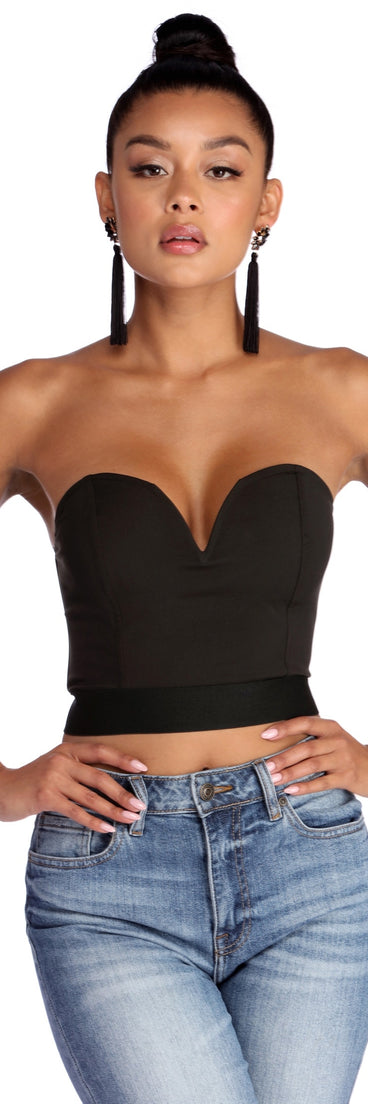 Sweet Stuff Banded Crop Top