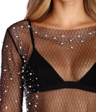 Effortlessly Embellished Crop Top