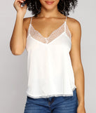 Satin Sweet Tank Top