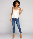 Satin Sweet Tank Top