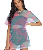 Caught In Colors Tunic is a trendy pick to create 2023 festival outfits, festival dresses, outfits for concerts or raves, and complete your best party outfits!