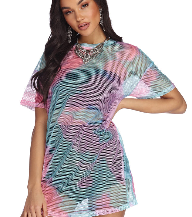 Caught In Colors Tunic is a trendy pick to create 2023 festival outfits, festival dresses, outfits for concerts or raves, and complete your best party outfits!