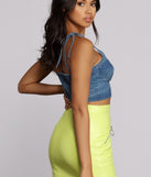 Denim Dream Crop Top