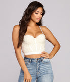World's Your Oyster Pearl Bustier