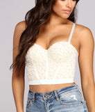 World's Your Oyster Pearl Bustier